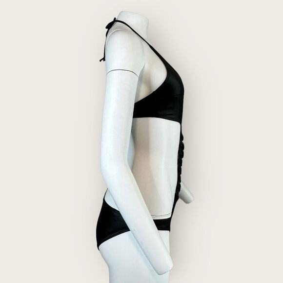 Preowned | Le Doux | Punk Swimsuit | Black | Small - Picture 6 of 16